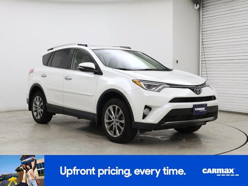 White 2018 Toyota RAV4 Limited