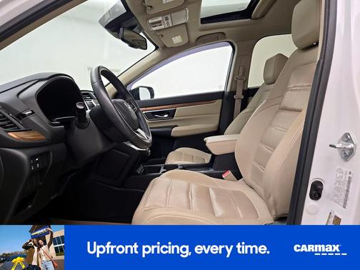 White 2021 Honda CR-V EX-L