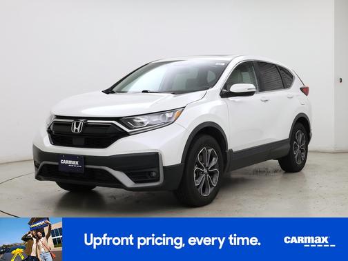 White 2021 Honda CR-V EX-L