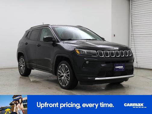 Black 2022 Jeep Compass Limited