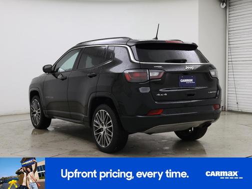 Black 2022 Jeep Compass Limited