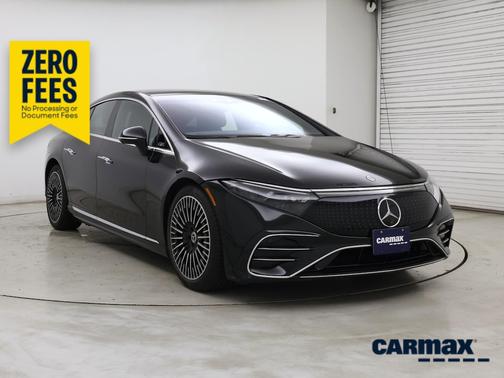 Black 2023 Mercedes-Benz EQS 580