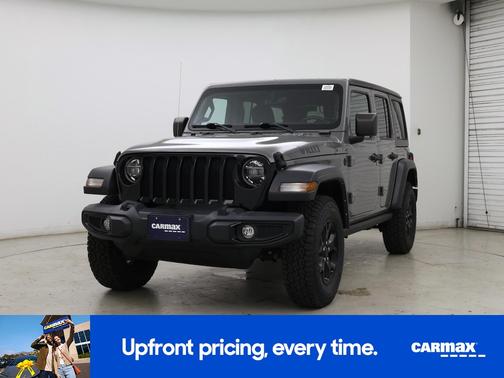 Gray 2022 Jeep Wrangler Unlimited Willys