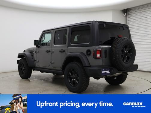 Gray 2022 Jeep Wrangler Unlimited Willys
