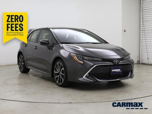 Gray 2022 Toyota Corolla Hatchback XSE