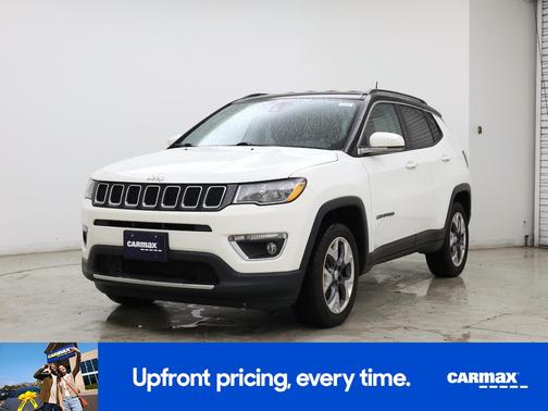 White 2021 Jeep Compass Limited