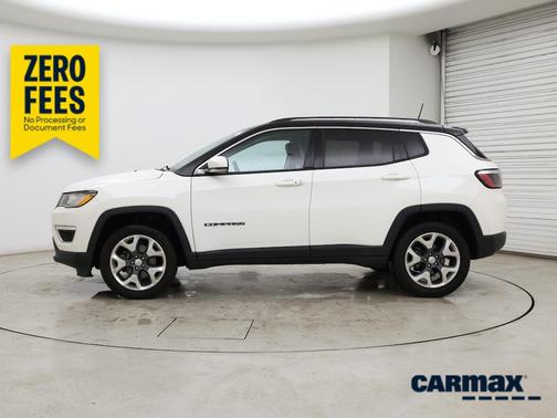 White 2021 Jeep Compass Limited