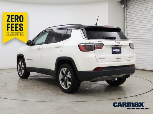 White 2021 Jeep Compass Limited