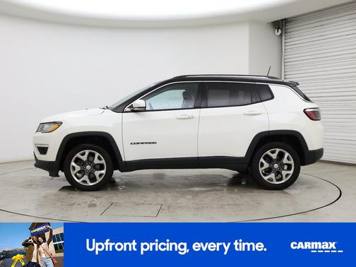 White 2021 Jeep Compass Limited