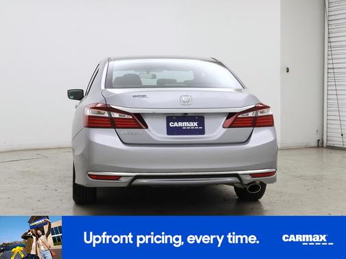Silver 2016 Honda Accord LX