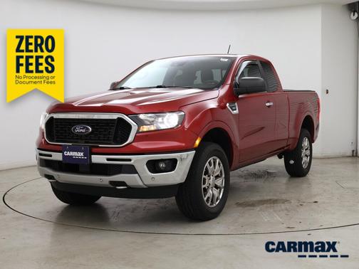 Red 2020 Ford Ranger XLT