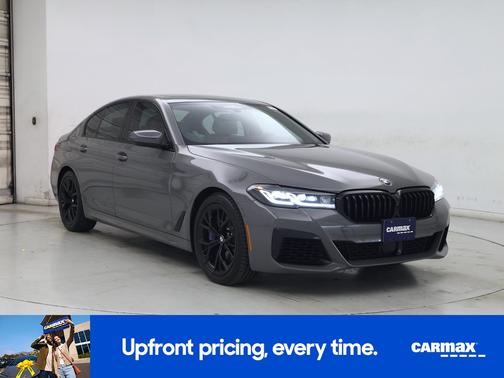 Gray 2021 BMW 540 XI