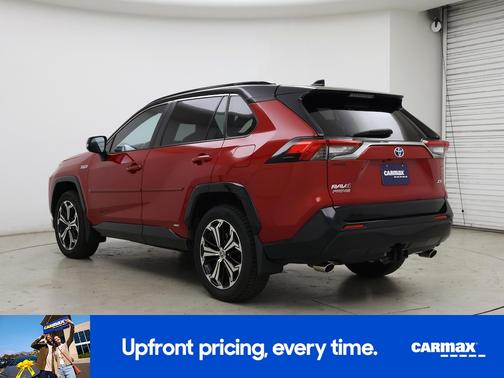 Red 2021 Toyota RAV4 Prime XSE