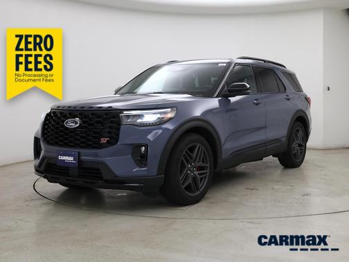 Blue 2025 Ford Explorer ST