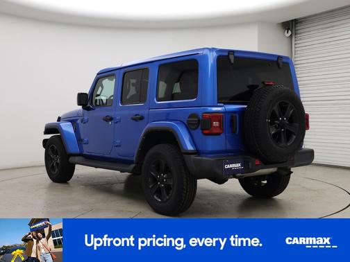 Blue 2022 Jeep Wrangler Unlimited Sahara Altitude