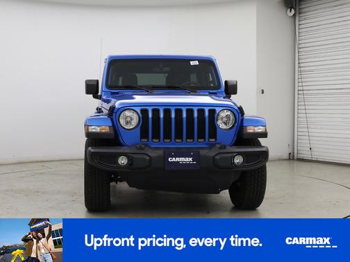 Blue 2022 Jeep Wrangler Unlimited Sahara Altitude