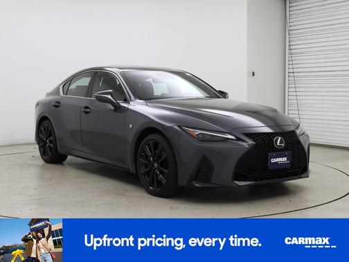 Gray 2022 Lexus IS 350 F-Sport