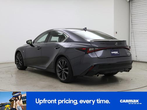 Gray 2022 Lexus IS 350 F-Sport