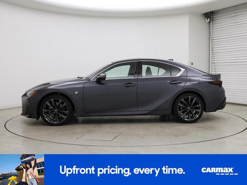 Gray 2022 Lexus IS 350 F-Sport