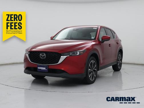 Red 2022 Mazda CX-5 2.5 S Premium Package
