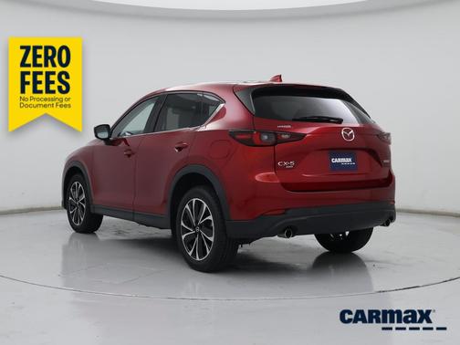 Red 2022 Mazda CX-5 2.5 S Premium Package