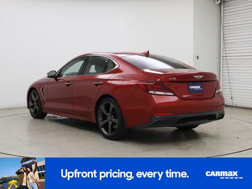 Red 2019 Genesis G70 Advanced