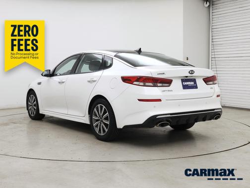 White 2020 Kia Optima EX Premium