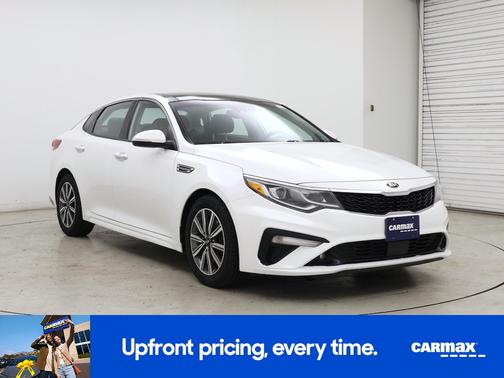 White 2020 Kia Optima EX Premium