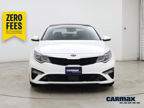 White 2020 Kia Optima EX Premium