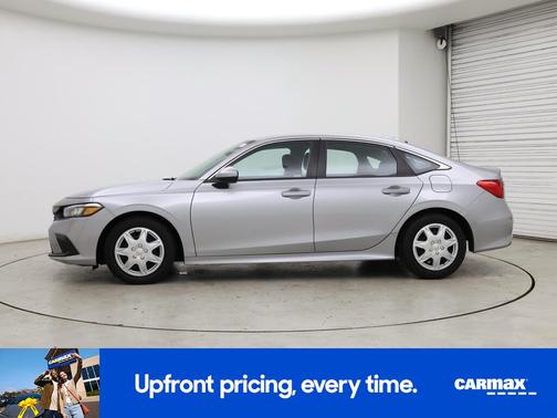 Gray 2022 Honda Civic LX