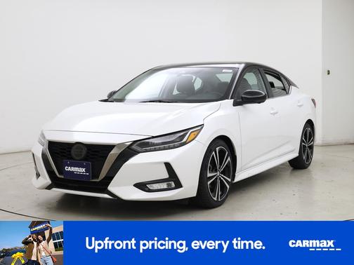 White 2022 Nissan Sentra SR