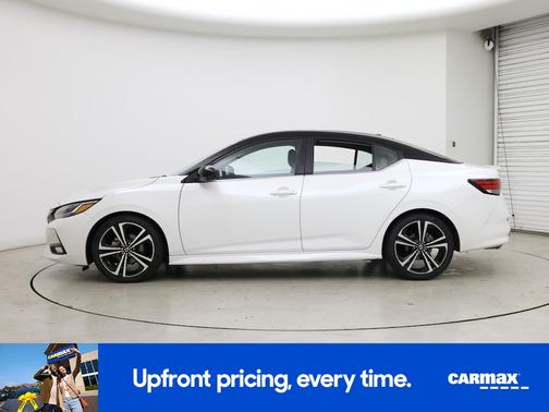 White 2022 Nissan Sentra SR