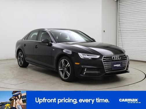 Black 2017 Audi A4 Premium Plus