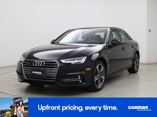 Black 2017 Audi A4 Premium Plus