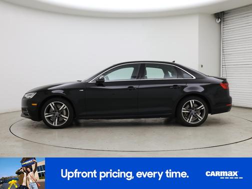 Black 2017 Audi A4 Premium Plus