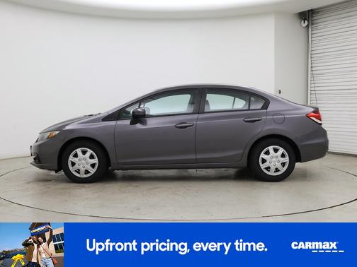 Gray 2014 Honda Civic LX