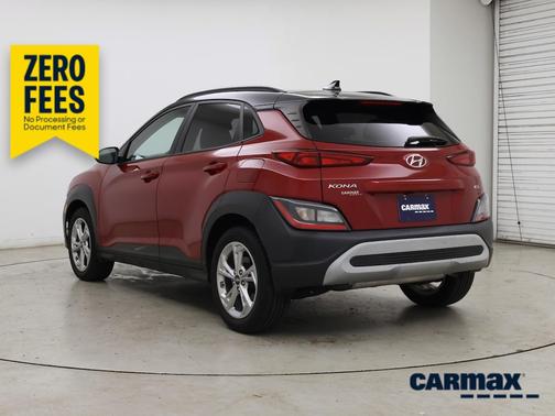 Red 2022 Hyundai KONA SEL