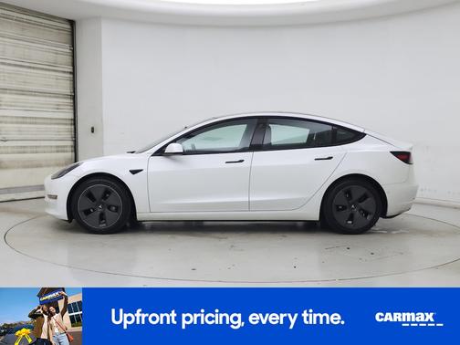 White 2021 Tesla Model 3 Standard Range Plus