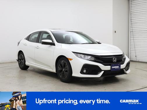 White 2019 Honda Civic EX