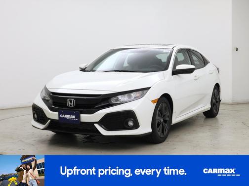 White 2019 Honda Civic EX
