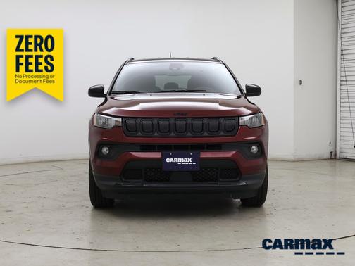 Red 2022 Jeep Compass Altitude