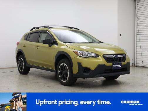 Yellow 2021 Subaru Crosstrek