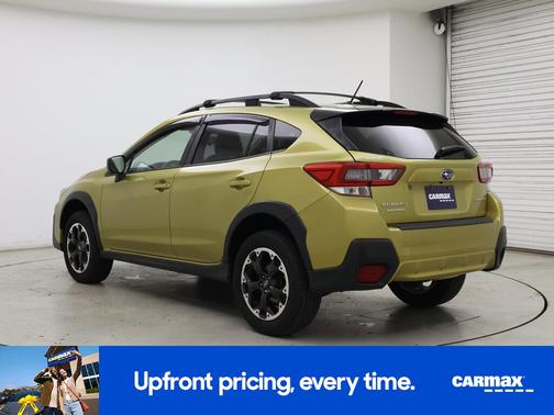 Yellow 2021 Subaru Crosstrek