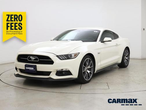 White 2015 Ford Mustang 50 Year Limited Edition