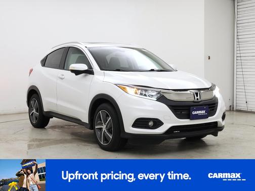 White 2021 Honda HR-V EX