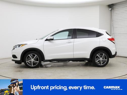 White 2021 Honda HR-V EX