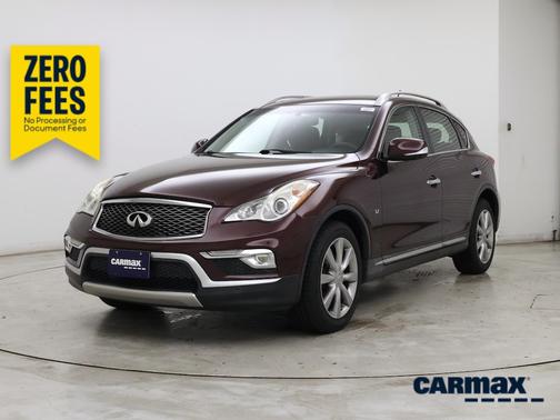 Burgundy 2017 INFINITI QX50