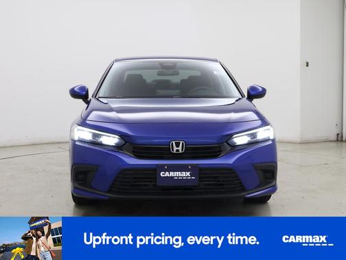 Blue 2022 Honda Civic LX