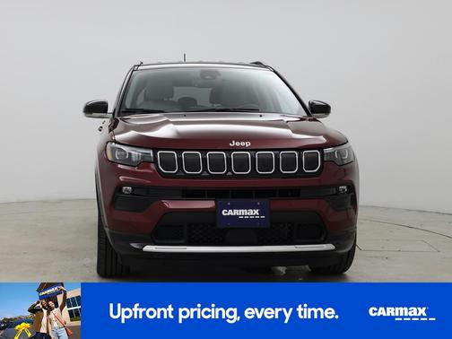 Red 2022 Jeep Compass Limited