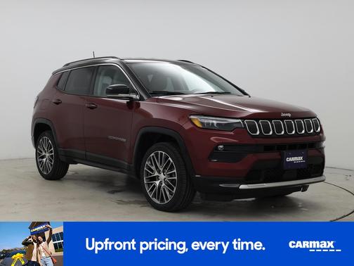 Red 2022 Jeep Compass Limited